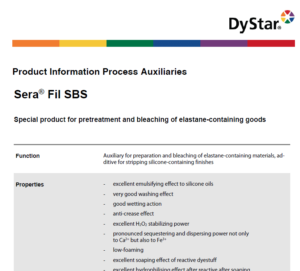 technical data sheets